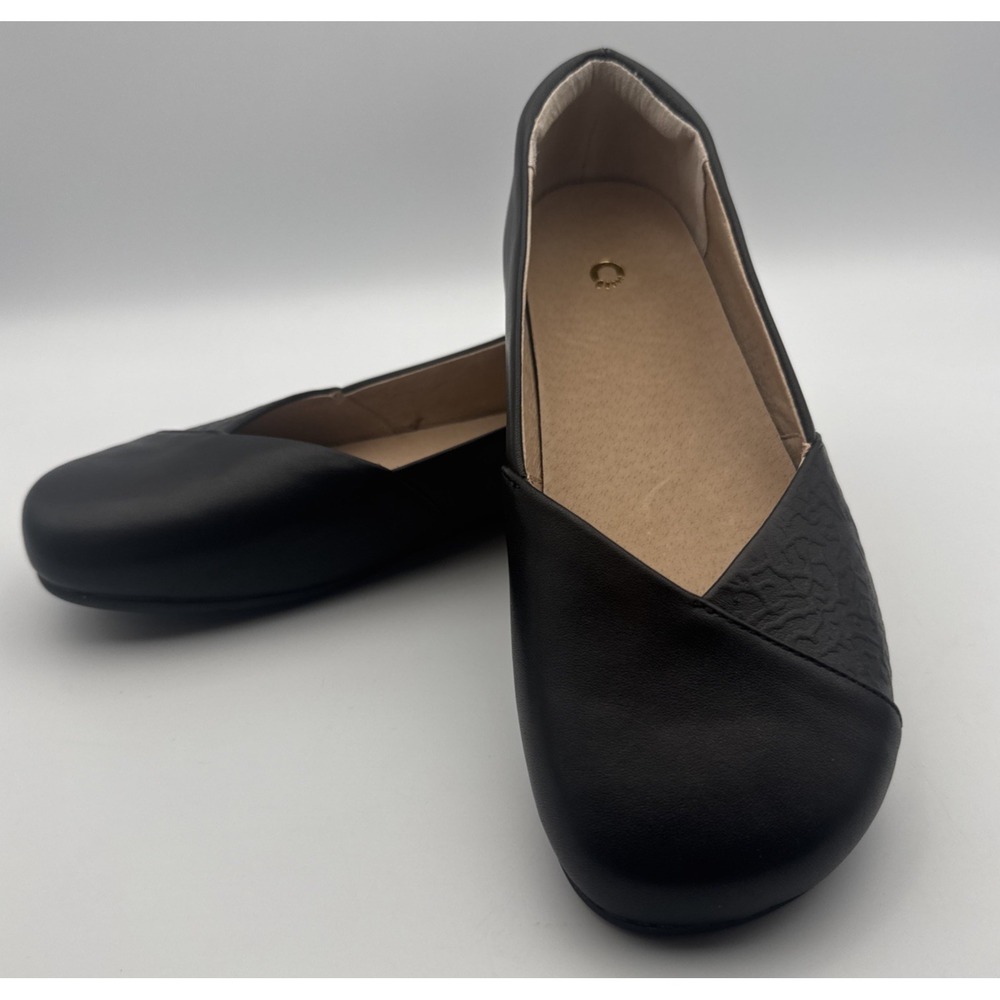 Xero Shoes Phoenix Black Leather Ballet Flats Sz 7 Womens